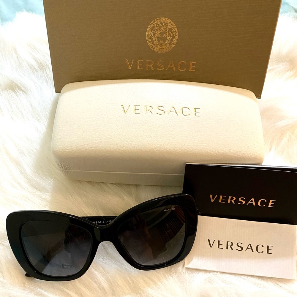 Authentic Versace Polarized Sunglasses